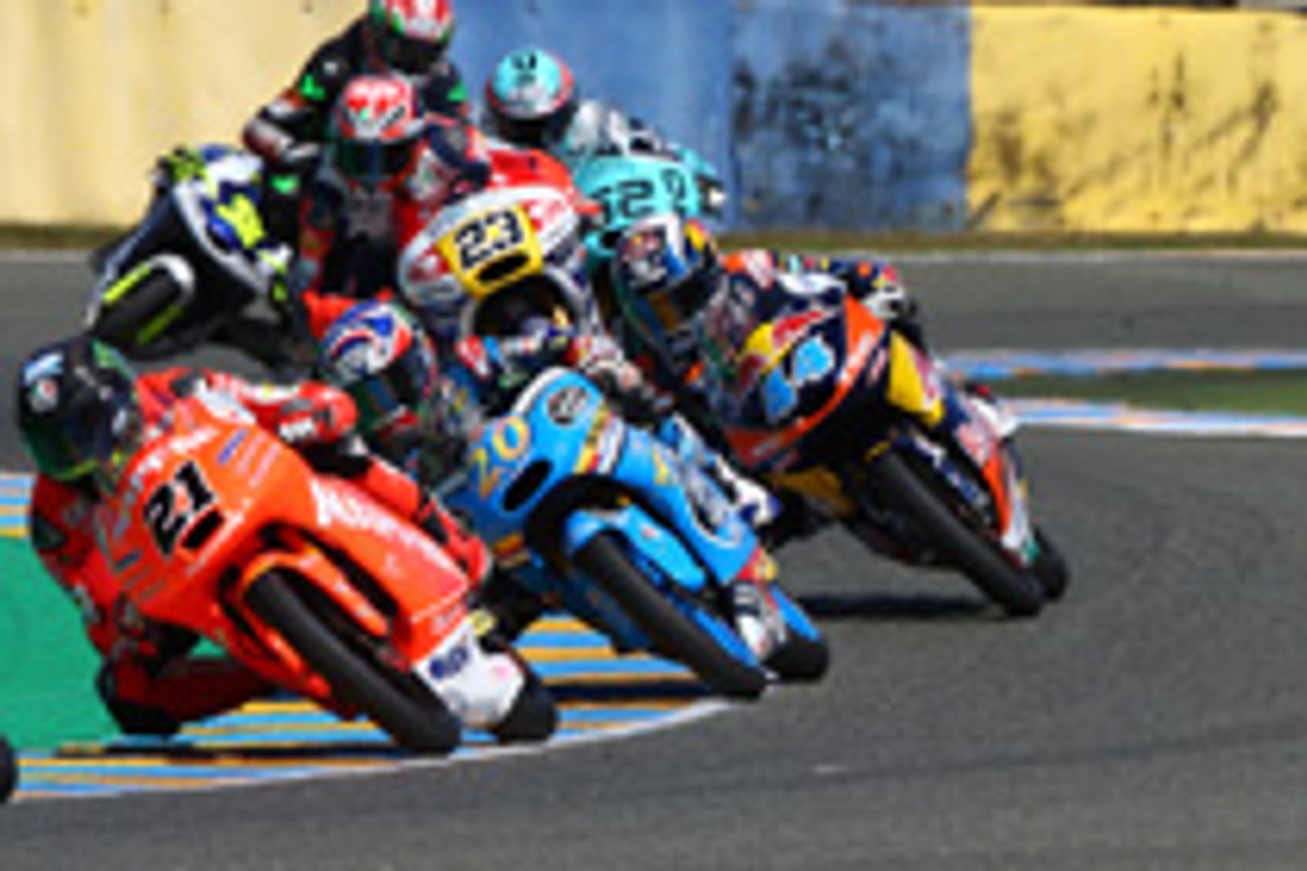 Autoview Moto 마힌드라 레이싱, 프랑스 르망 Moto GP 3위